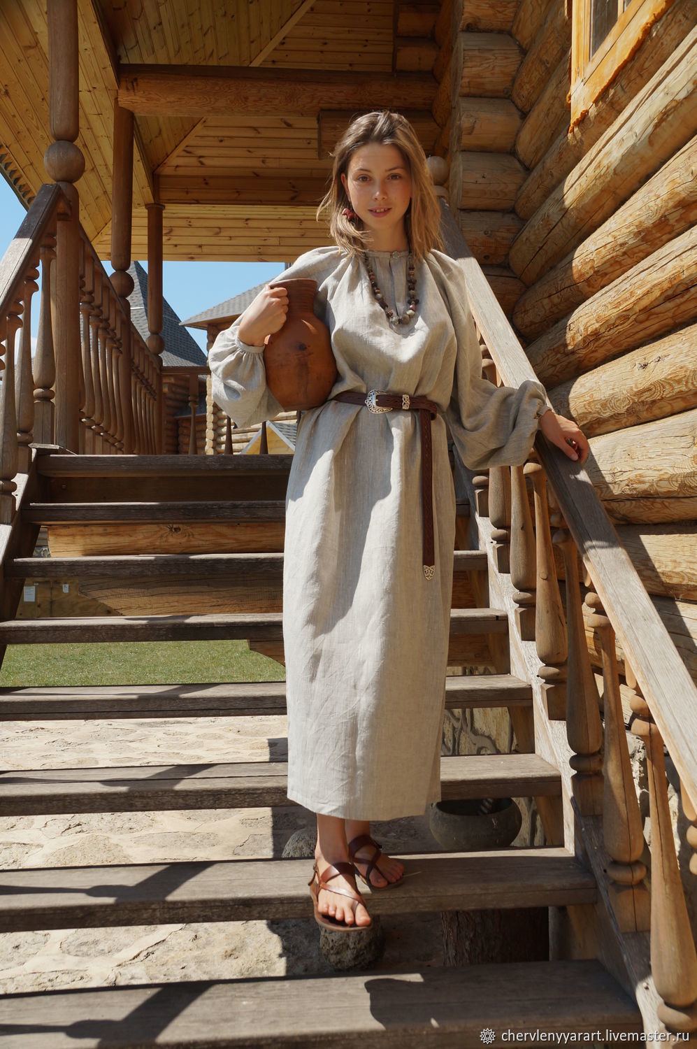 Girls in Slavic costumes in Funafuchi